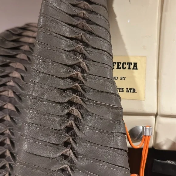 Line Lambskin Leather Jacket - Picture 4 of 8